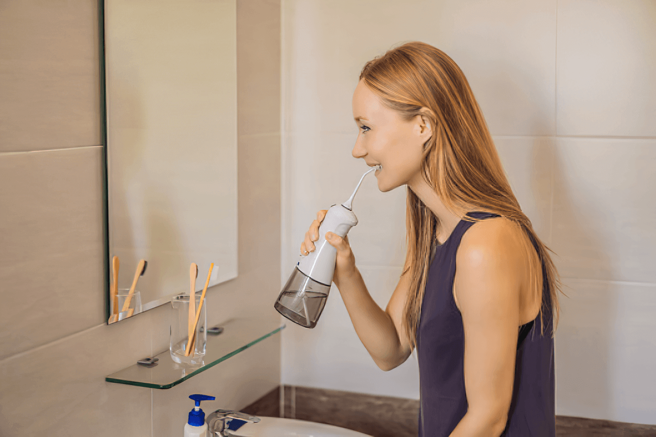 use water flosser for beginners