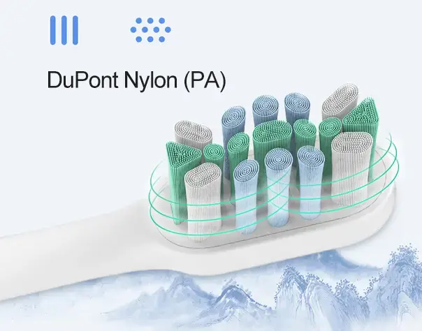 Electric toothbrush bristles DuPont Nylon PA